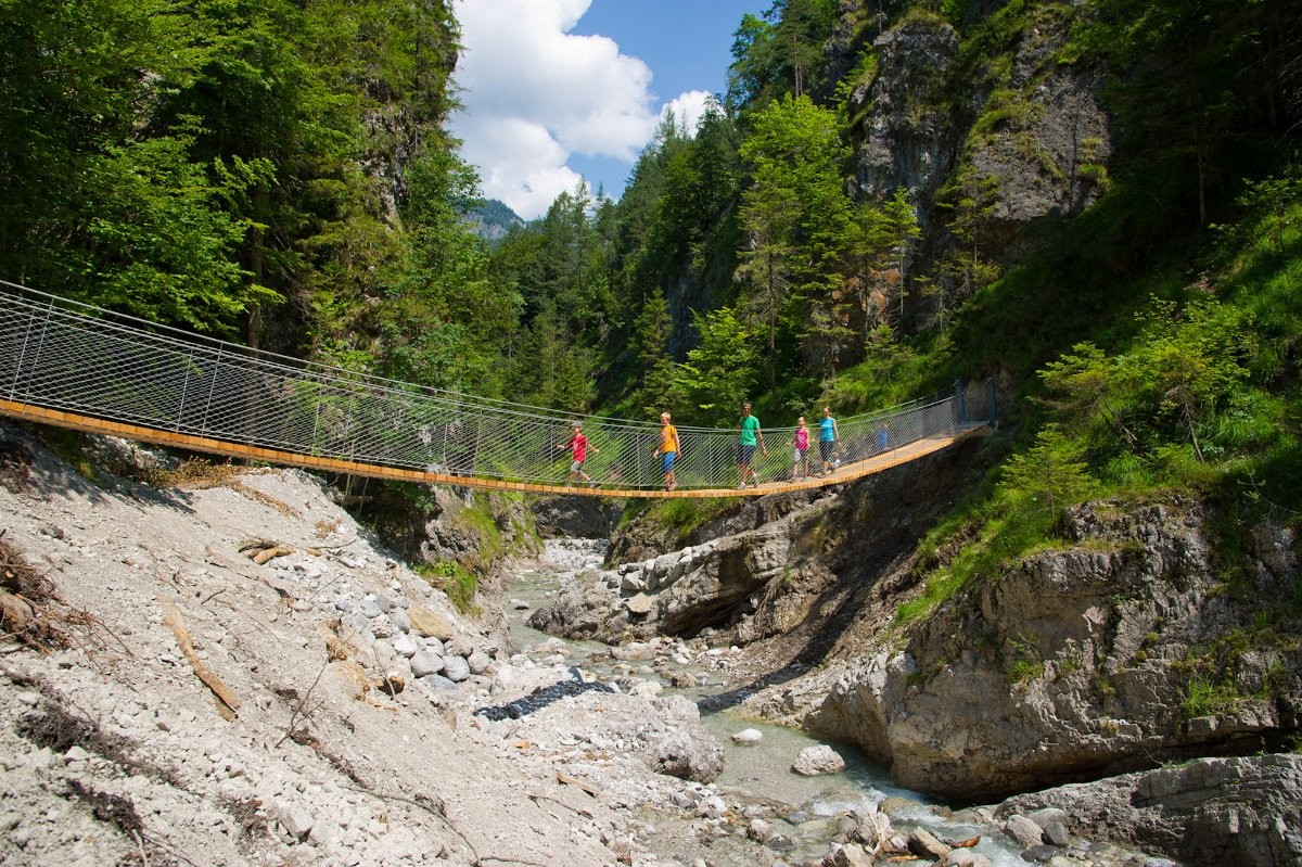 Alpiner Wegebau Griessbachklamm | Regiovation