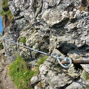 Klettersteigbau Gamskopf | Regiovation Regionalentwicklung
